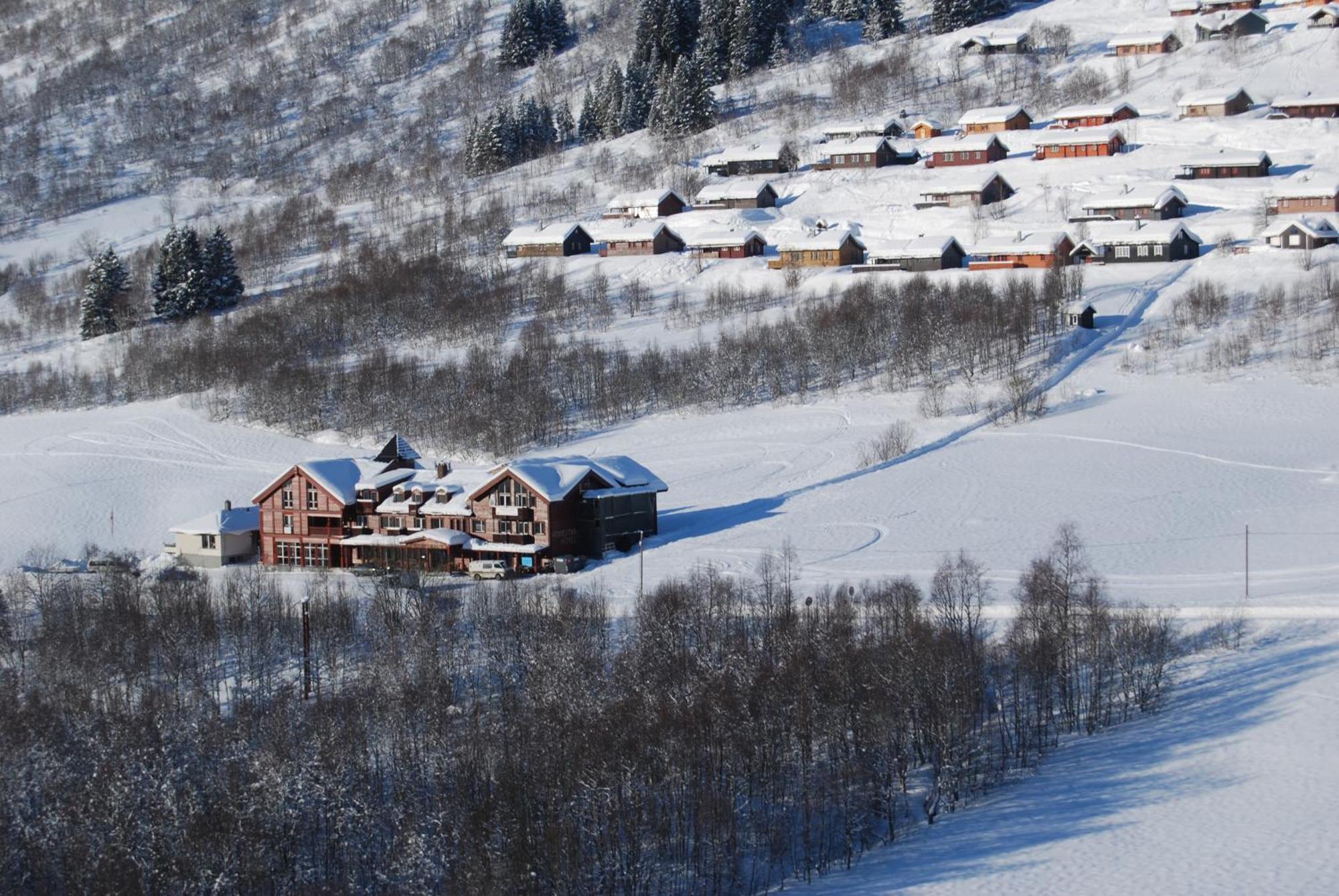 Vossestrand Hotel And Apartments Myrkdalen Exteriör bild